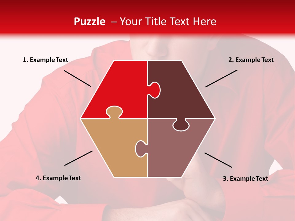 Modern Person Thinking PowerPoint Template