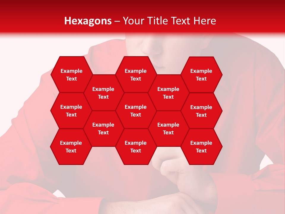 Modern Person Thinking PowerPoint Template