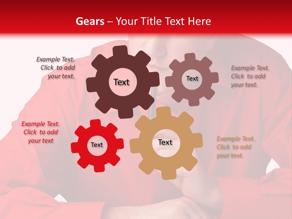 Modern Person Thinking PowerPoint Template