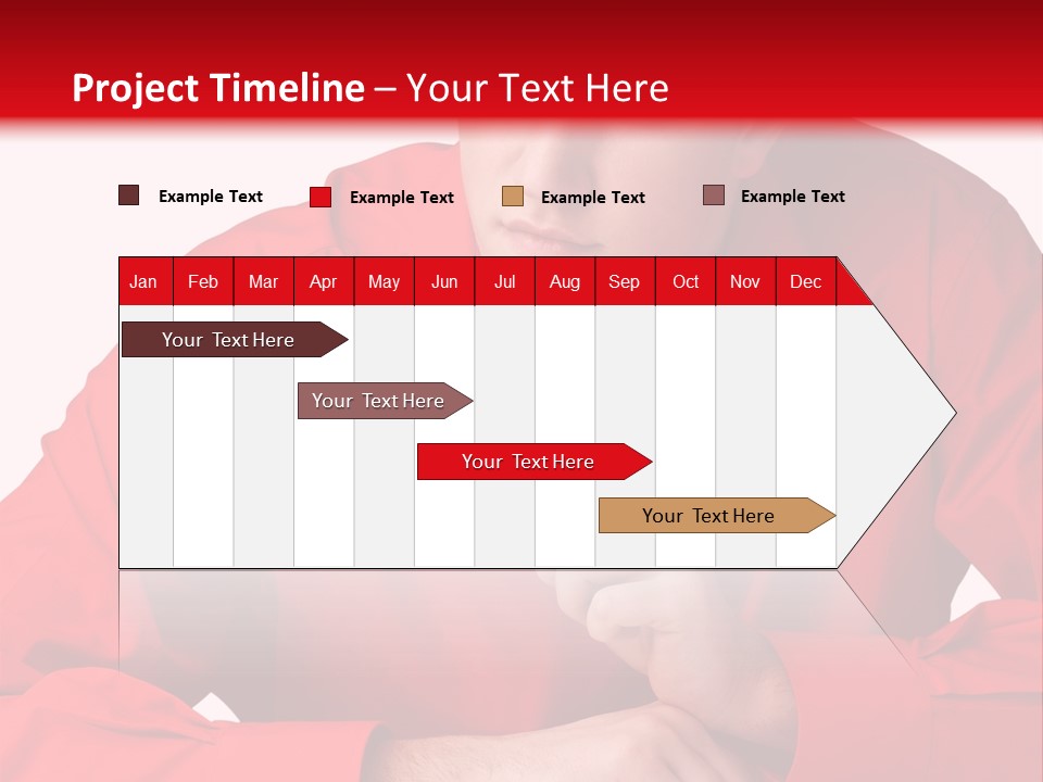 Modern Person Thinking PowerPoint Template