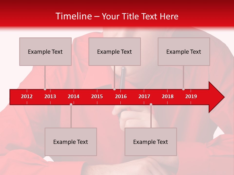 Modern Person Thinking PowerPoint Template