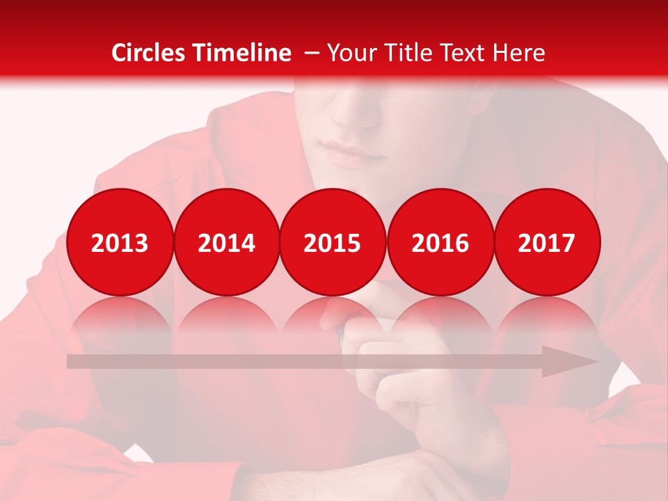 Modern Person Thinking PowerPoint Template