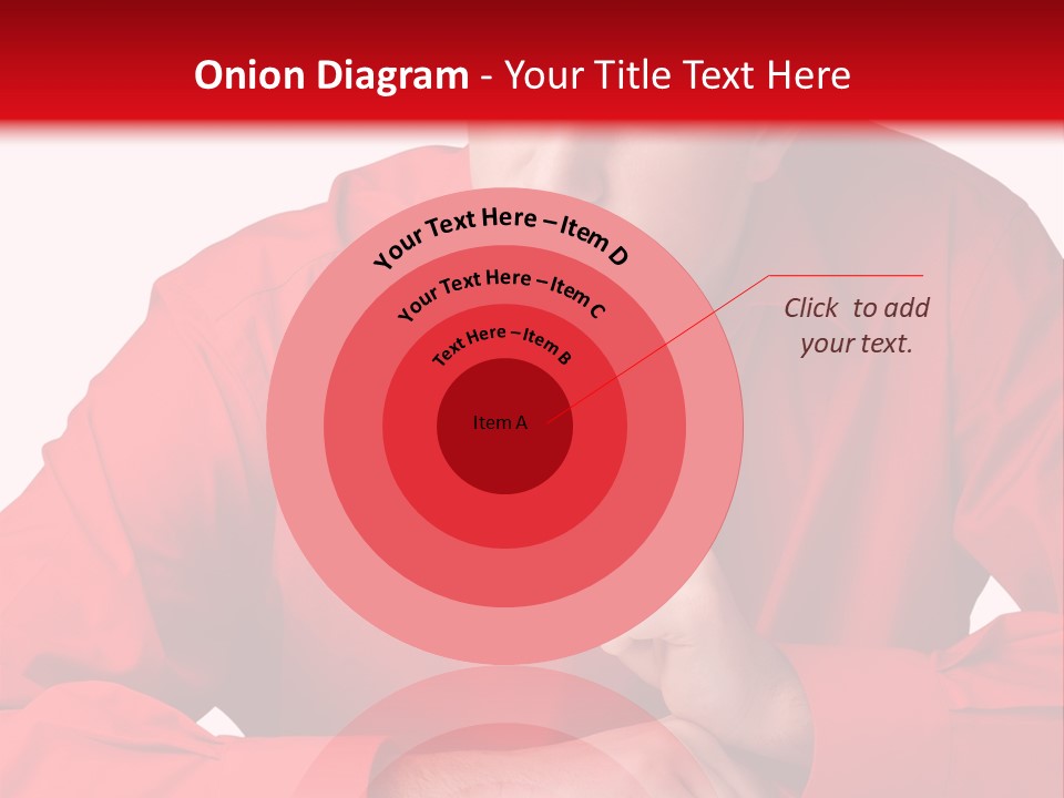 Modern Person Thinking PowerPoint Template