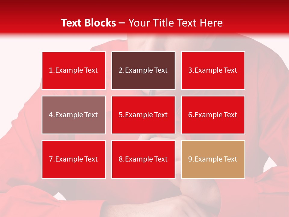 Modern Person Thinking PowerPoint Template