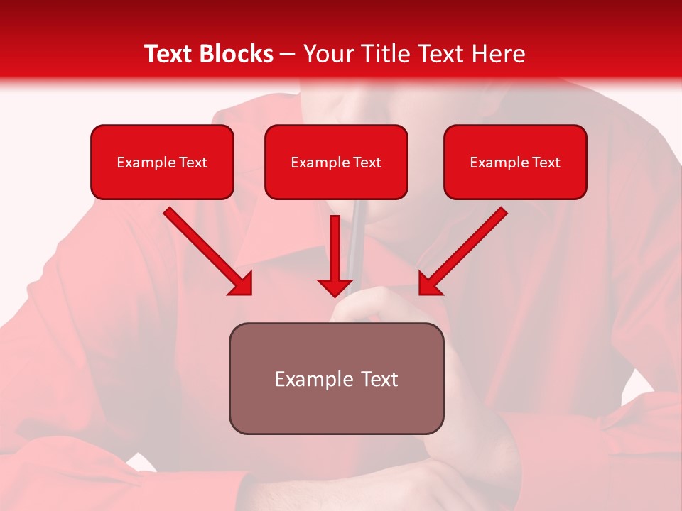 Modern Person Thinking PowerPoint Template