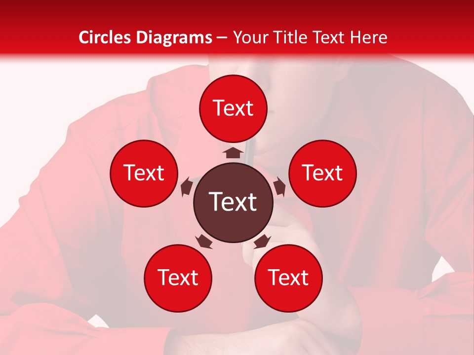 Modern Person Thinking PowerPoint Template