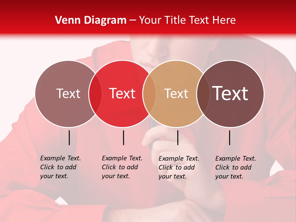 Modern Person Thinking PowerPoint Template