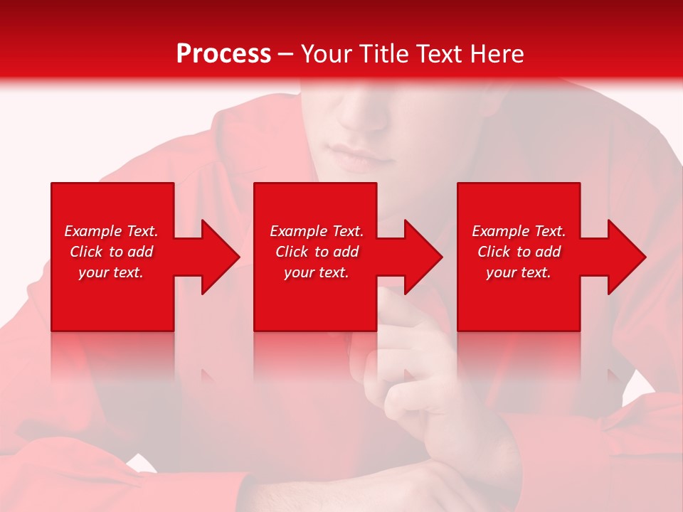 Modern Person Thinking PowerPoint Template