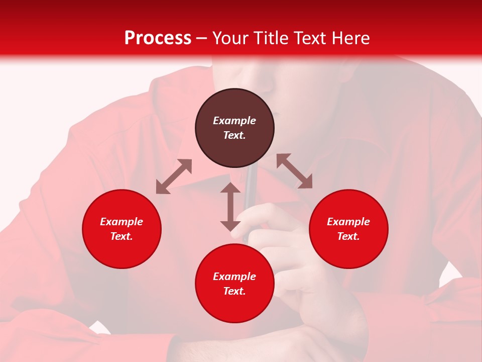 Modern Person Thinking PowerPoint Template