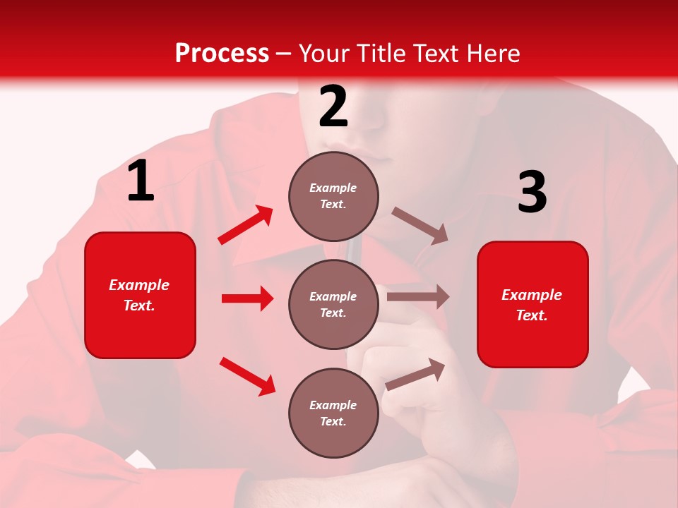 Modern Person Thinking PowerPoint Template