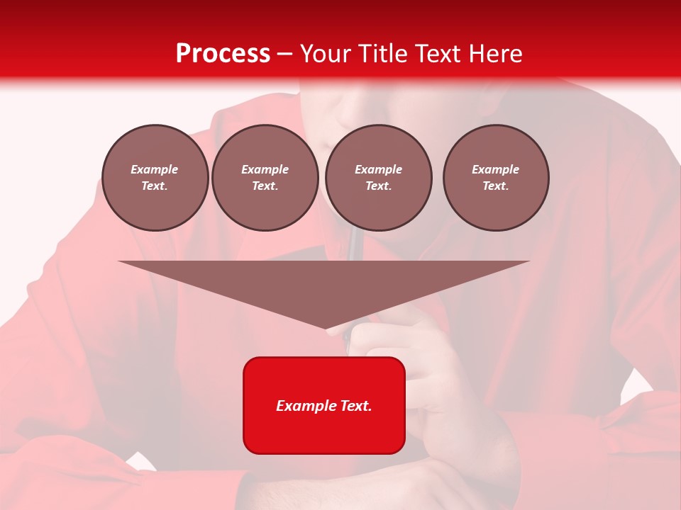 Modern Person Thinking PowerPoint Template