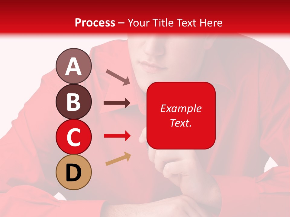 Modern Person Thinking PowerPoint Template