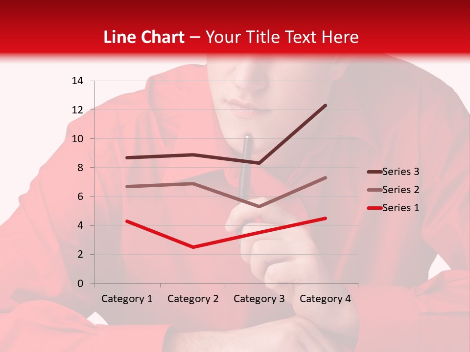 Modern Person Thinking PowerPoint Template
