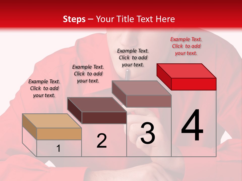 Modern Person Thinking PowerPoint Template