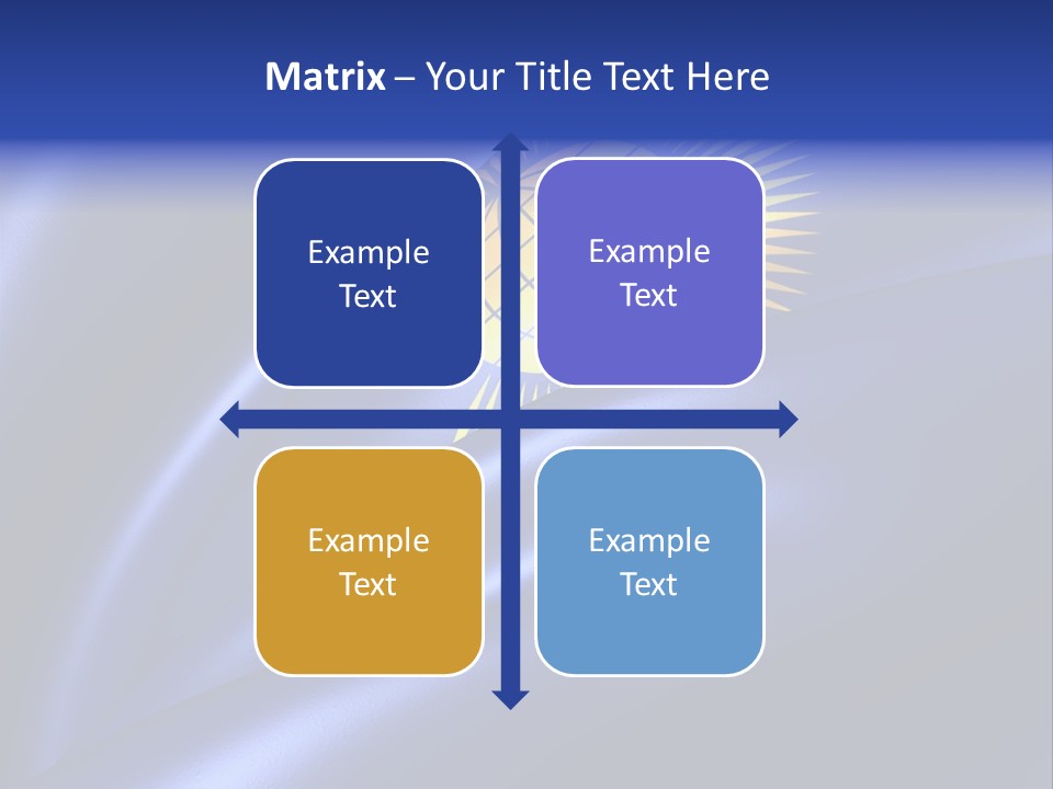 Curve Full English PowerPoint Template