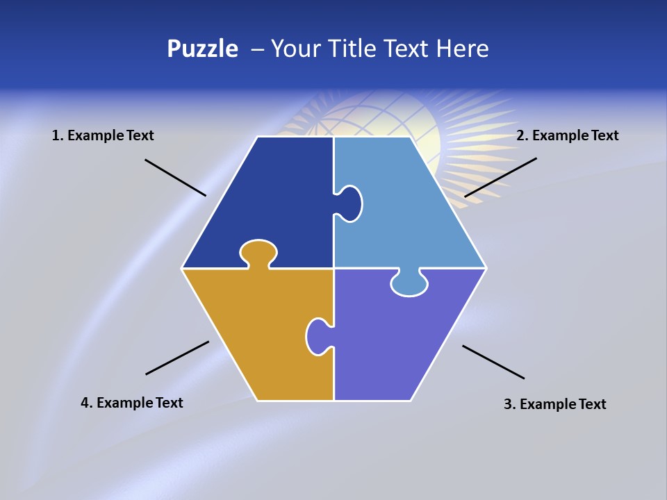 Curve Full English PowerPoint Template