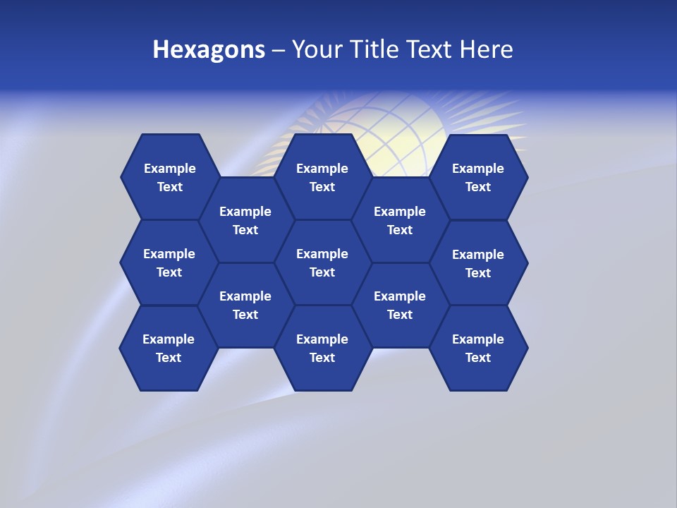 Curve Full English PowerPoint Template