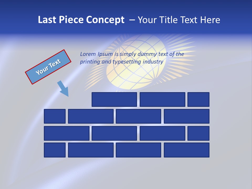 Curve Full English PowerPoint Template