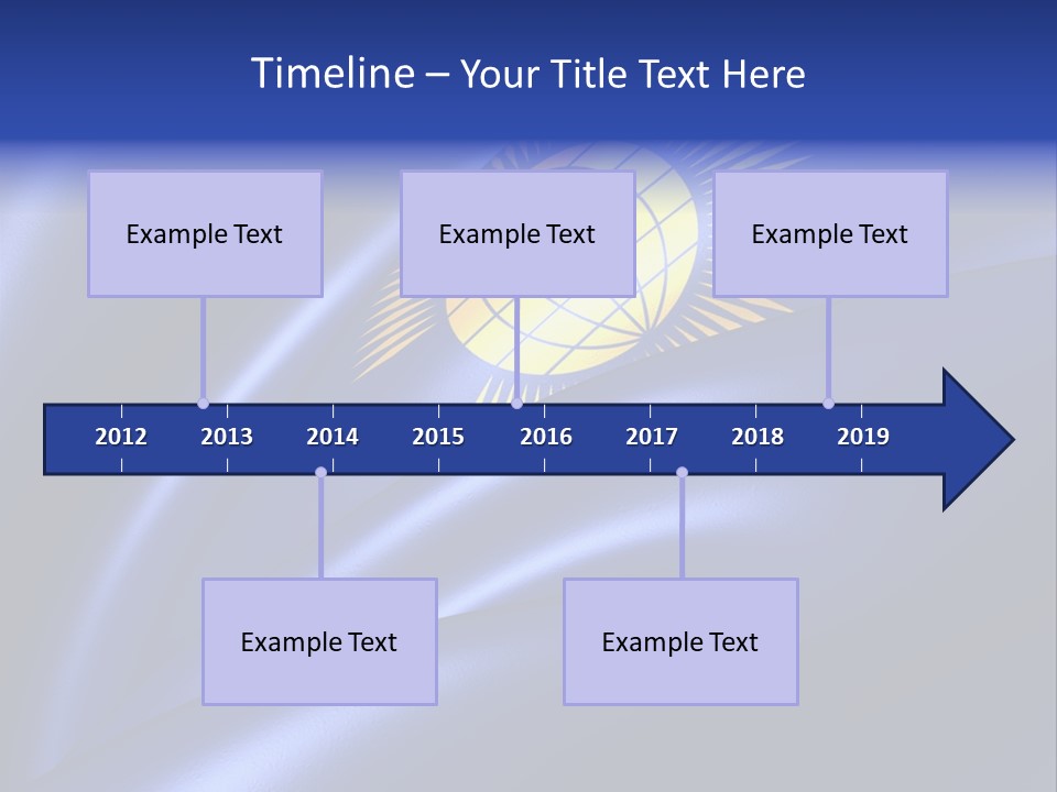 Curve Full English PowerPoint Template
