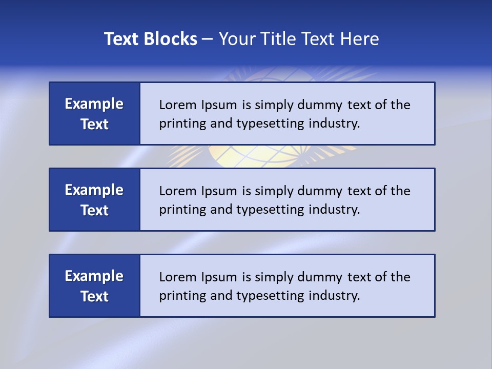 Curve Full English PowerPoint Template