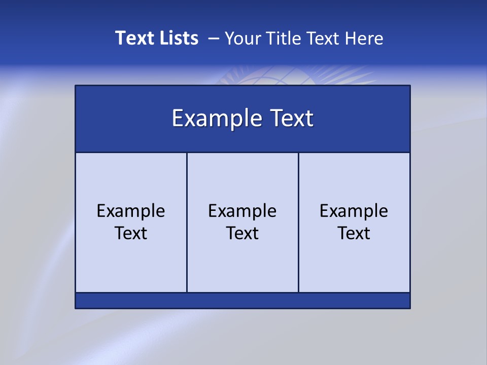 Curve Full English PowerPoint Template