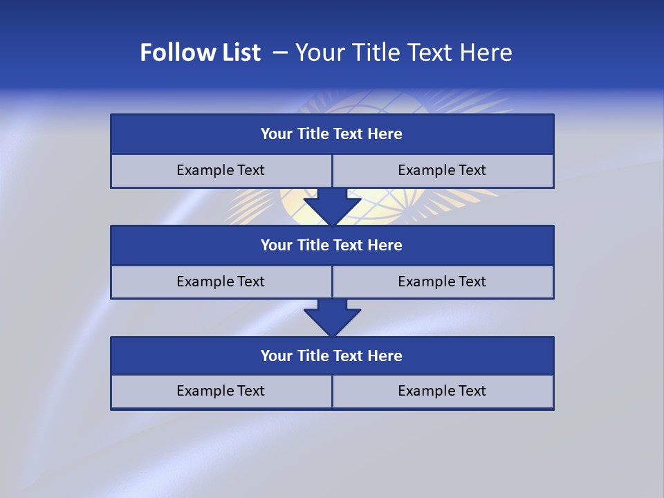 Curve Full English PowerPoint Template