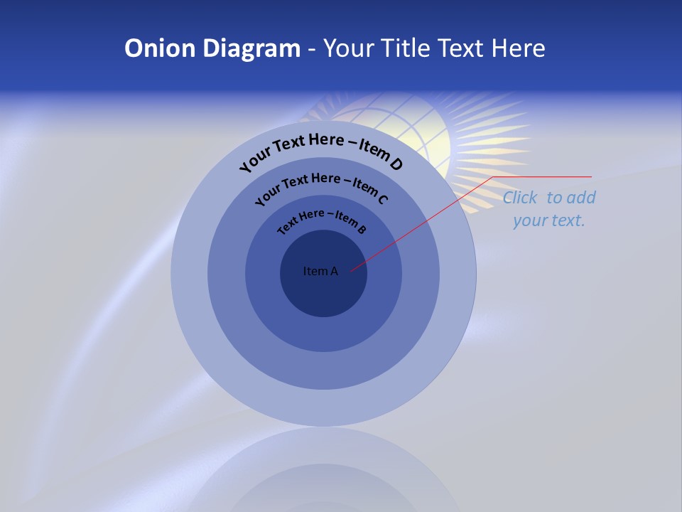 Curve Full English PowerPoint Template