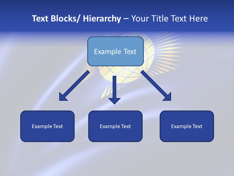 Curve Full English PowerPoint Template