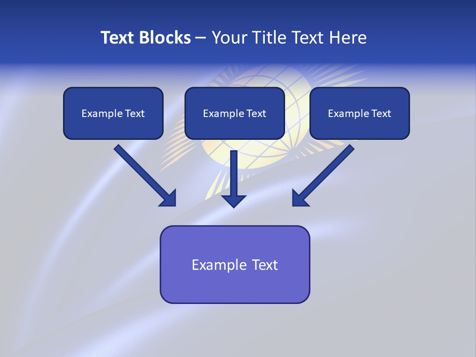 Curve Full English PowerPoint Template