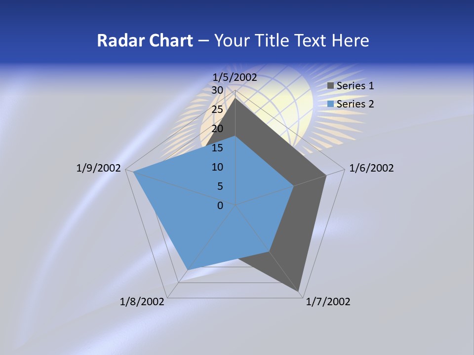 Curve Full English PowerPoint Template