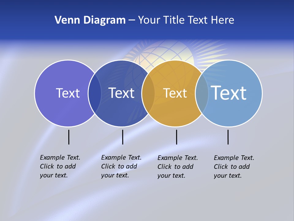 Curve Full English PowerPoint Template