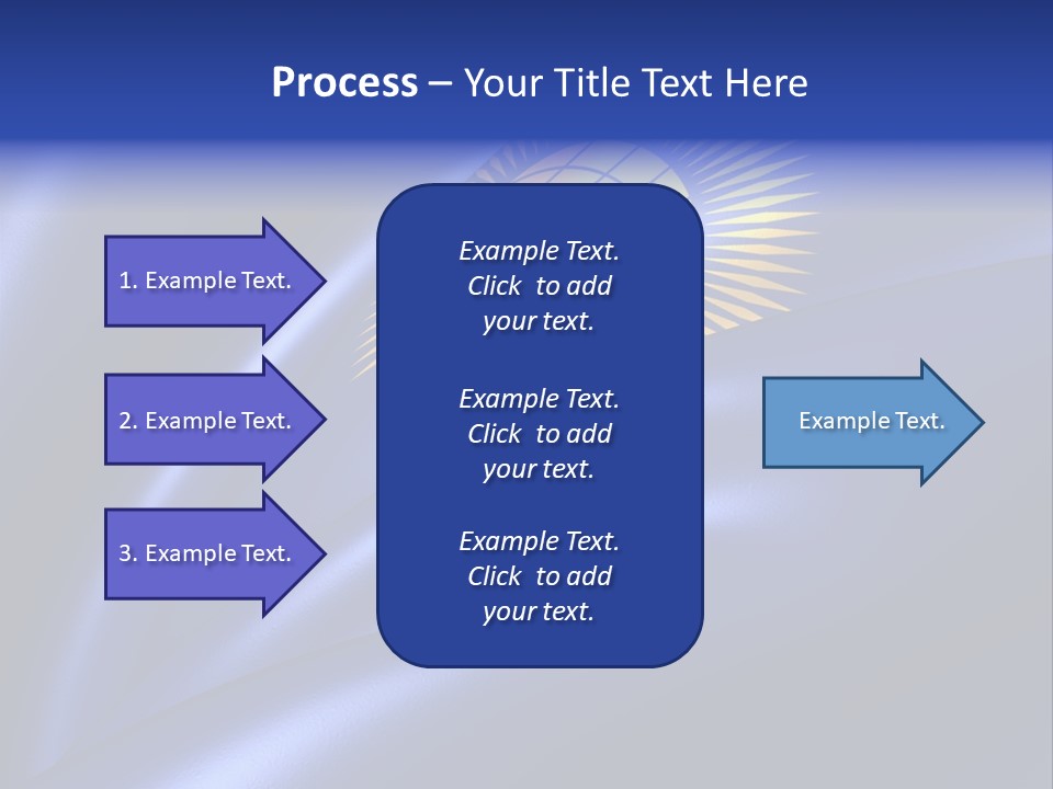 Curve Full English PowerPoint Template