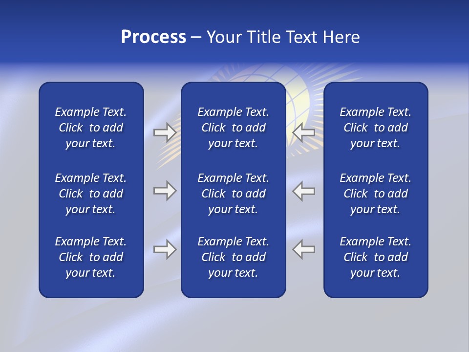Curve Full English PowerPoint Template