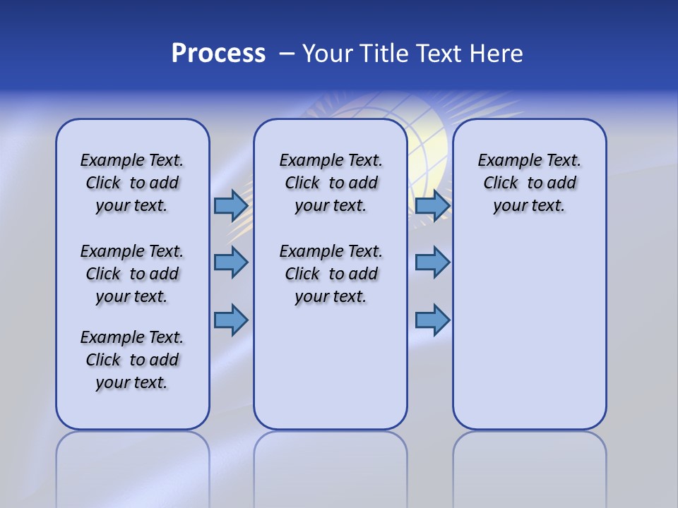 Curve Full English PowerPoint Template