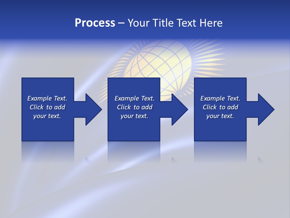 Curve Full English PowerPoint Template