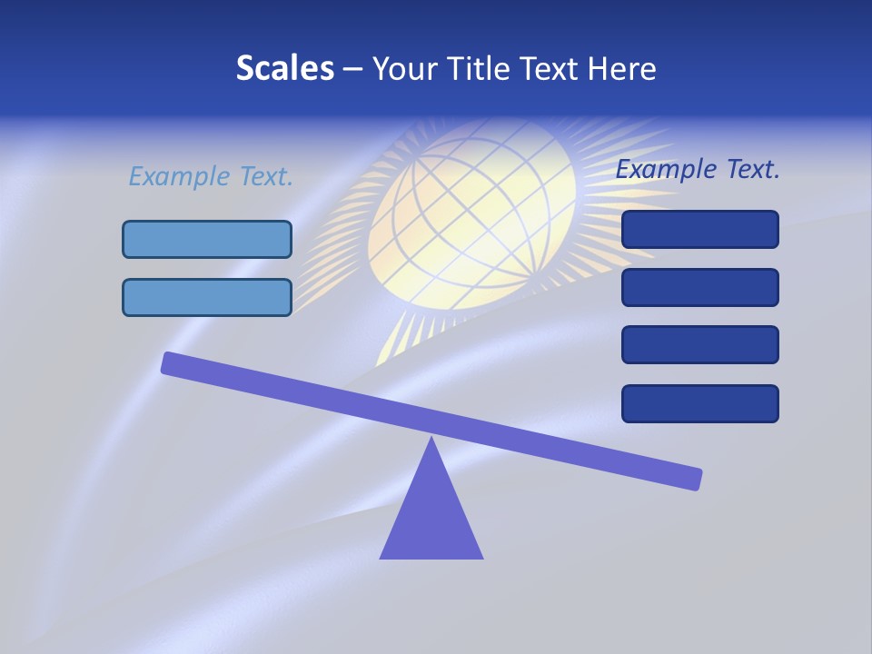 Curve Full English PowerPoint Template