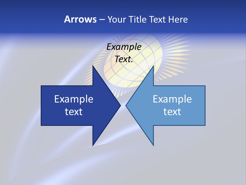 Curve Full English PowerPoint Template