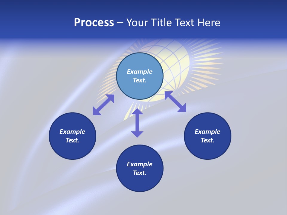 Curve Full English PowerPoint Template
