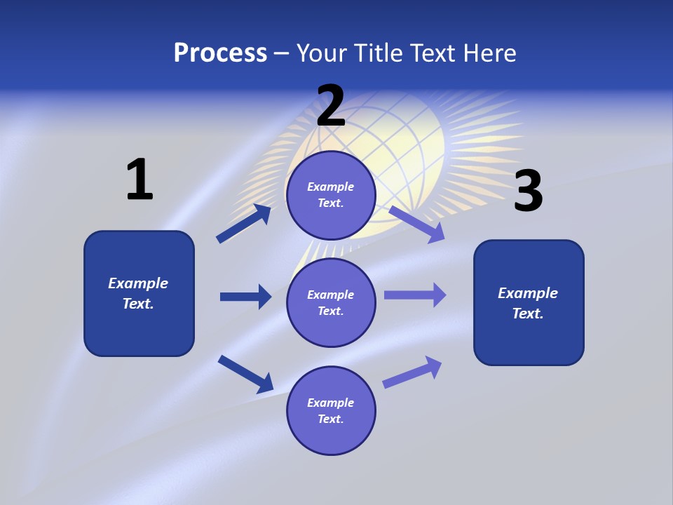 Curve Full English PowerPoint Template