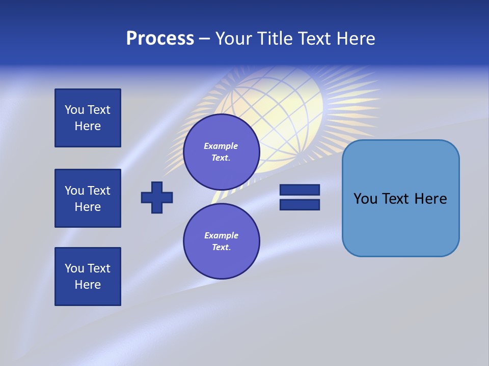 Curve Full English PowerPoint Template