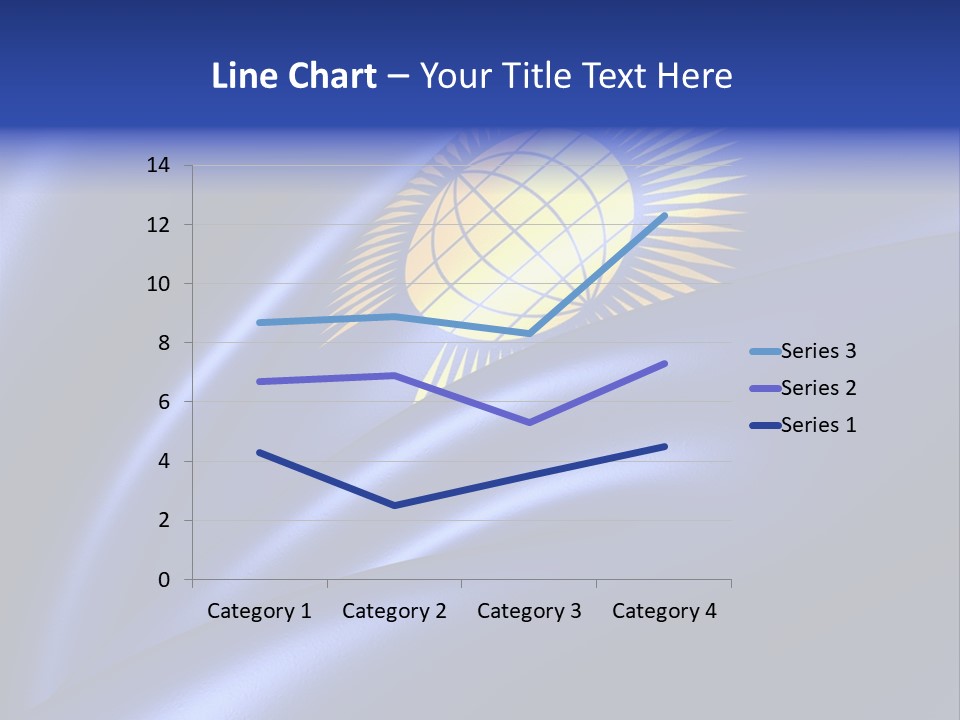 Curve Full English PowerPoint Template