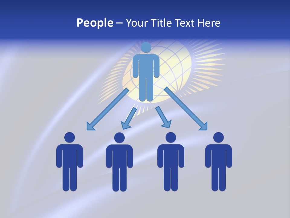 Curve Full English PowerPoint Template