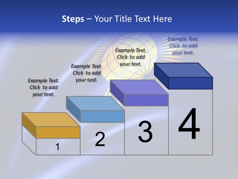 Curve Full English PowerPoint Template