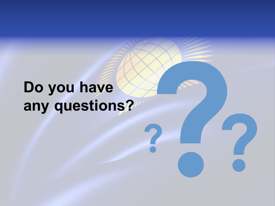 Curve Full English PowerPoint Template