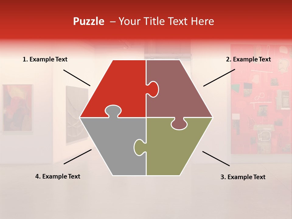 Pictures Gallery Painting Gallery Show Case PowerPoint Template