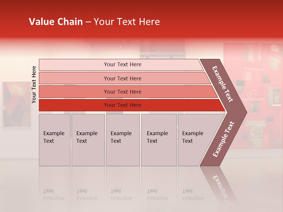 Pictures Gallery Painting Gallery Show Case PowerPoint Template