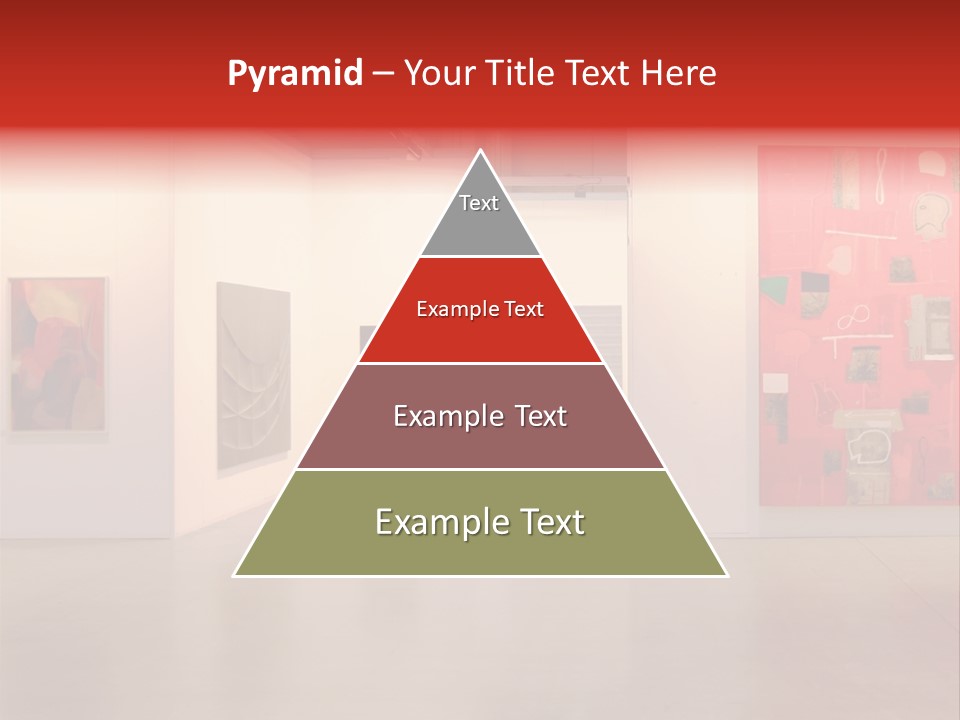 Pictures Gallery Painting Gallery Show Case PowerPoint Template