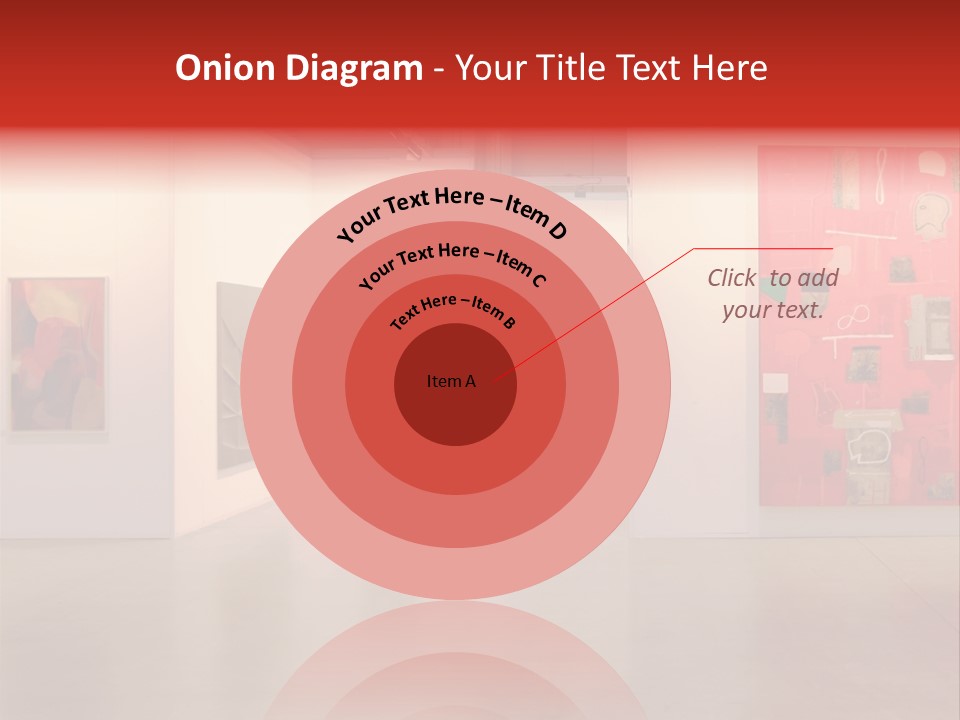 Pictures Gallery Painting Gallery Show Case PowerPoint Template