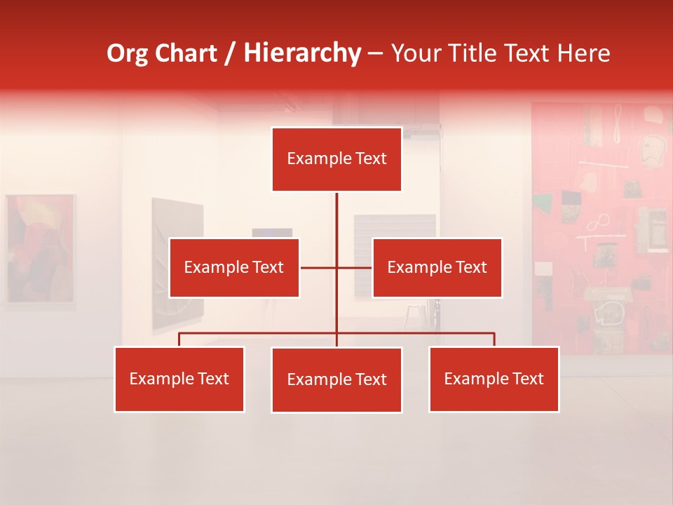 Pictures Gallery Painting Gallery Show Case PowerPoint Template