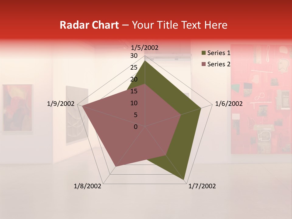 Pictures Gallery Painting Gallery Show Case PowerPoint Template